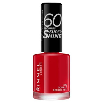 Rimmel Nail Polish 60 Second Double Decker Red 8Ml