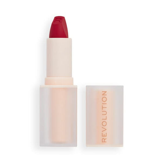 Revolution Lip Allure Soft Satin Lipstick Material Girl Wine