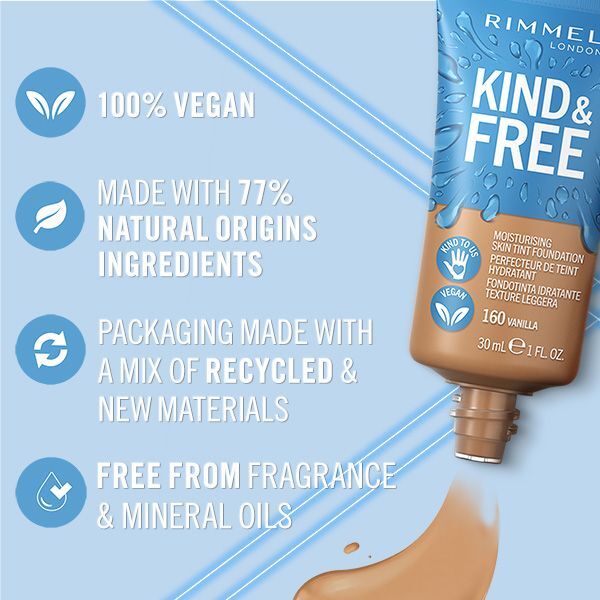 Rimmel Kind & Free Moisturising Foundation Vanilla