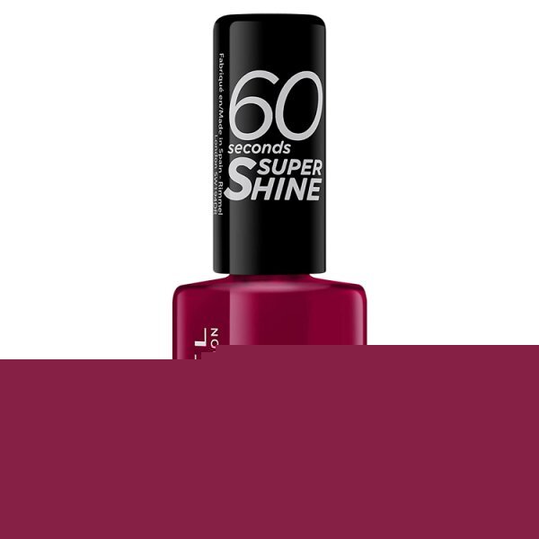 Rimmel Nail Polish 60 Second Rapid Ruby 8Ml
