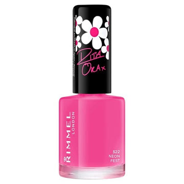 Rimmel 60 Seconds Super Shine Nail Polish Rita Ora Neon Fest