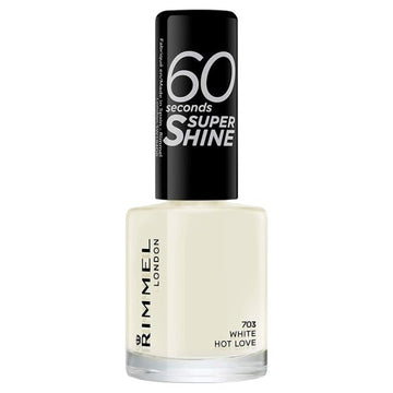 Rimmel Nail Polish 60 Second White Hot Love 8Ml