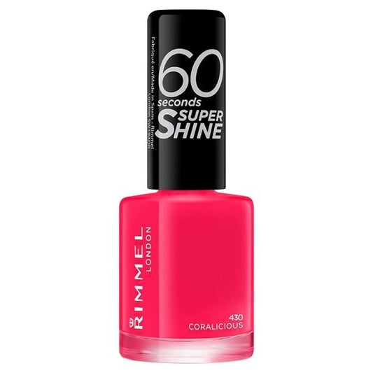 Rimmel Nail Polish 60 Second Coralicious 8Ml