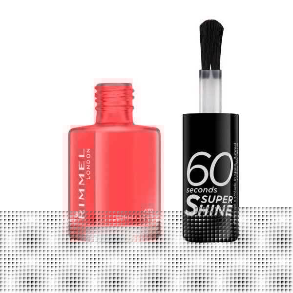 Rimmel Nail Polish 60 Second Coralicious 8Ml