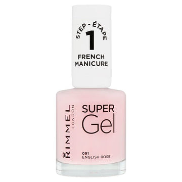 Rimmel London Super Gel Nail Polish English Rose #091