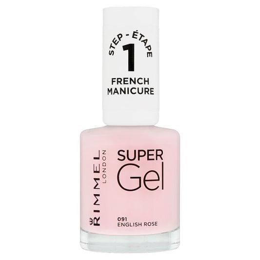 Rimmel London Super Gel Nail Polish English Rose #091