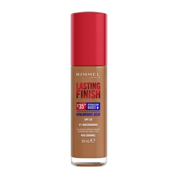 Rimmel Lasting Finish 35Hr Foundation Caramel Spf20