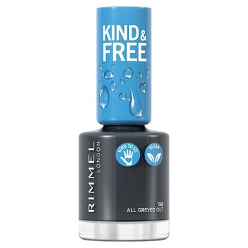 Rimmel Kind & Free Clean Nail Polish All Greyed Out