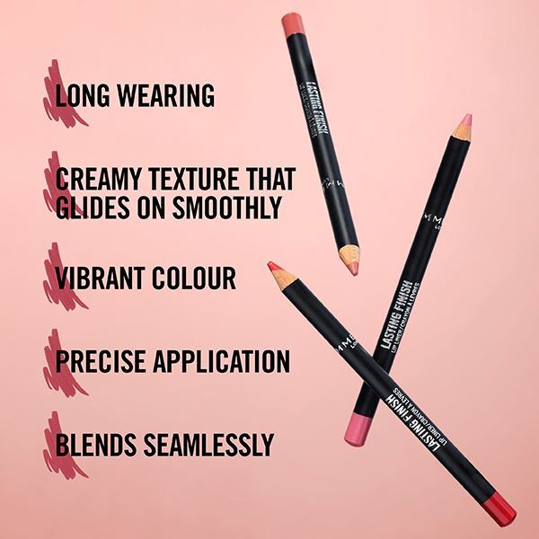 Rimmel Lasting Finish 8Hr Lip Liner - 620 Peachy Me