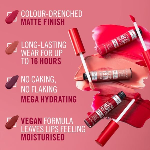 Rimmel Lasting Mega Matte Lipstick 725Ÿlove Bite