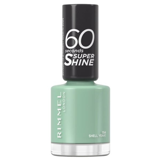 Rimmel 60 Seconds Nail Polish 154 Shell Yeah!! 8Ml