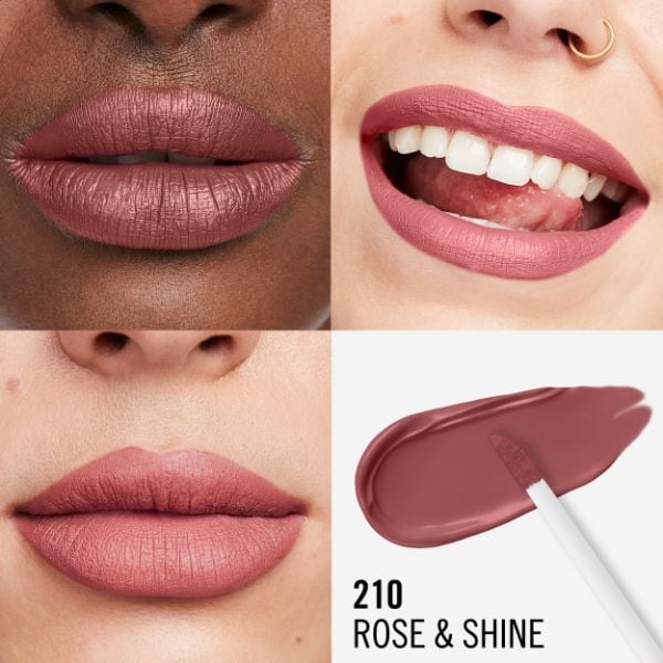 Rimmel Lasting Mega Matte Lipstick 210Ÿrose & Shine