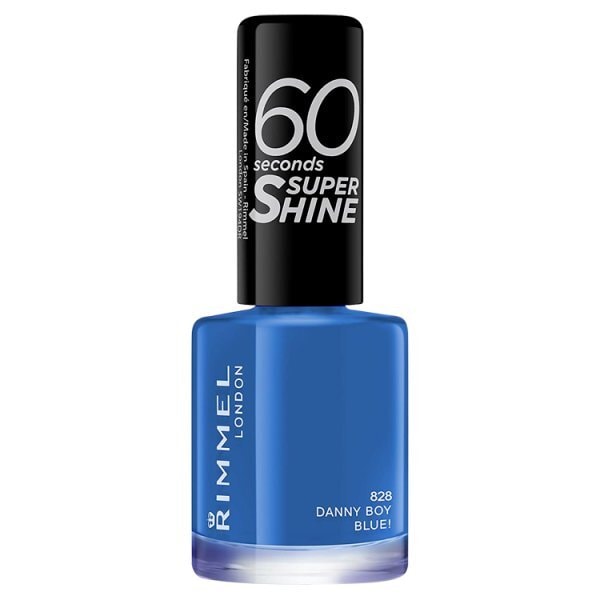 Rimmel Nail Polish 60 Second Danny Boy Blue 8Ml