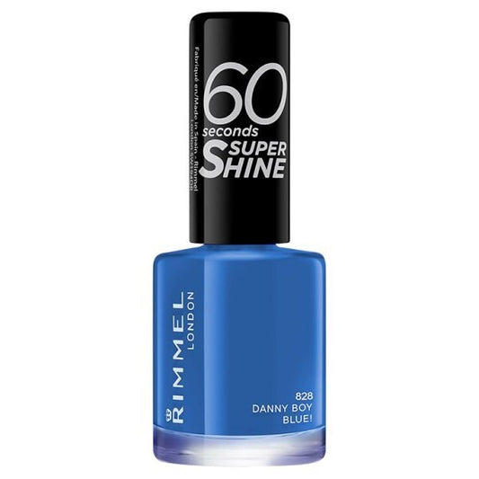 Rimmel Nail Polish 60 Second Danny Boy Blue 8Ml