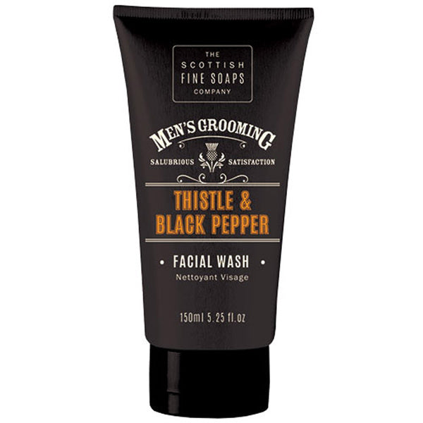 Scottish Fine Soaps Men'S Thistle & Black Pepper Face Wash
