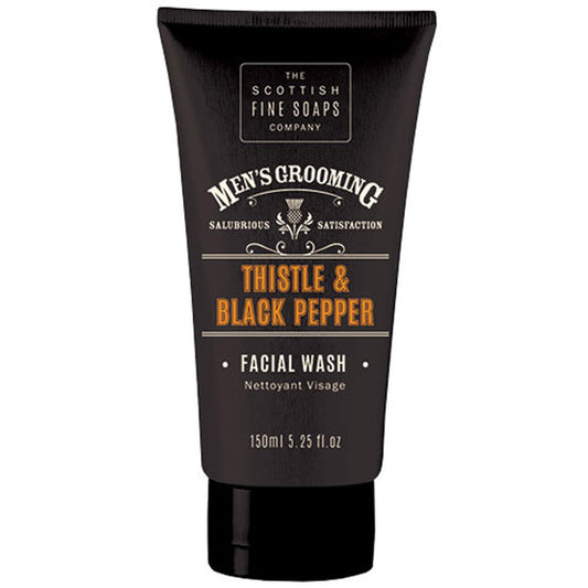 Scottish Fine Soaps Men'S Thistle & Black Pepper Face Wash