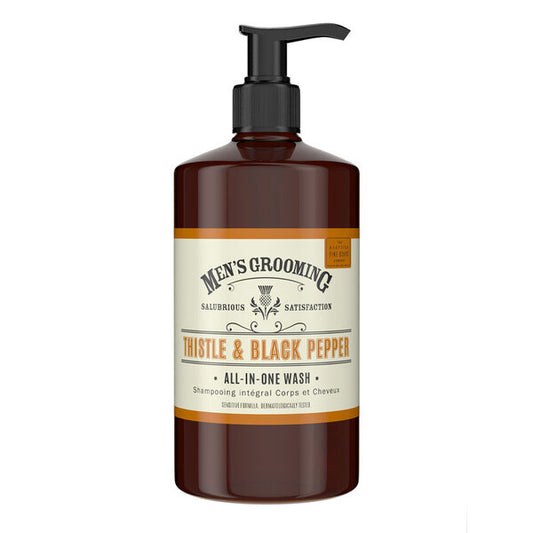 Scottish Fine Soaps Thistle & Black All-In-One-Wash 500Ml