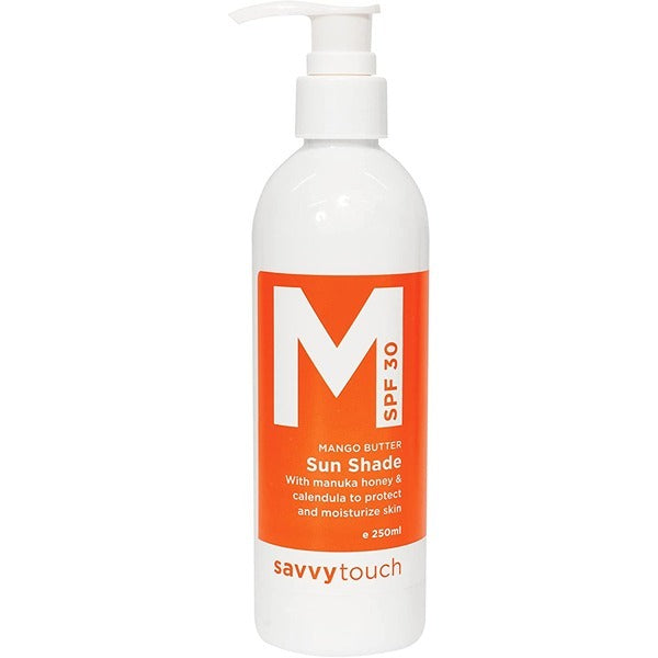 Savvy Touch Natural Sunscreen With Mango Butter Spf 30 250Ml