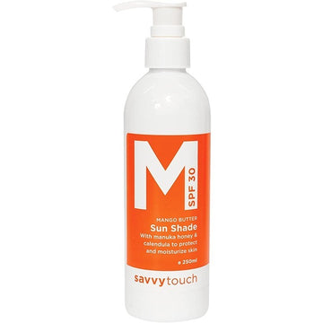 Savvy Touch Natural Sunscreen With Mango Butter Spf 30 250Ml