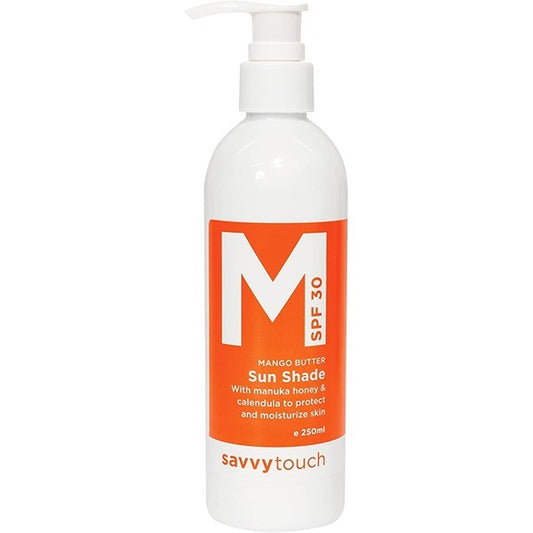 Savvy Touch Natural Sunscreen With Mango Butter Spf 30 250Ml