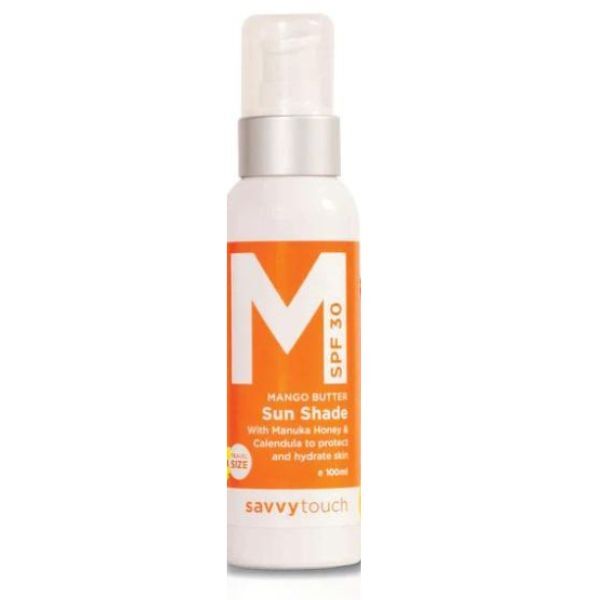 Savvy Touch Natural Sunscreen With Mango Butter Spf 30 100Ml