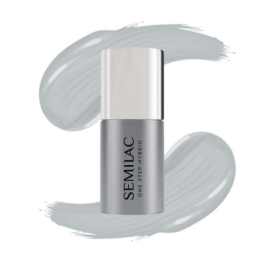 Semilac One Step Gel Polish Bottle 5Ml 120 Light Grey