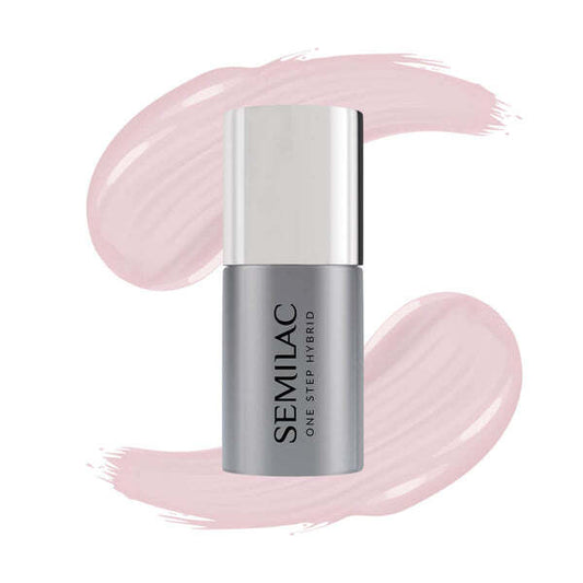 Semilac One Step Gel Polish Bottle 5Ml 610 Barely Pink