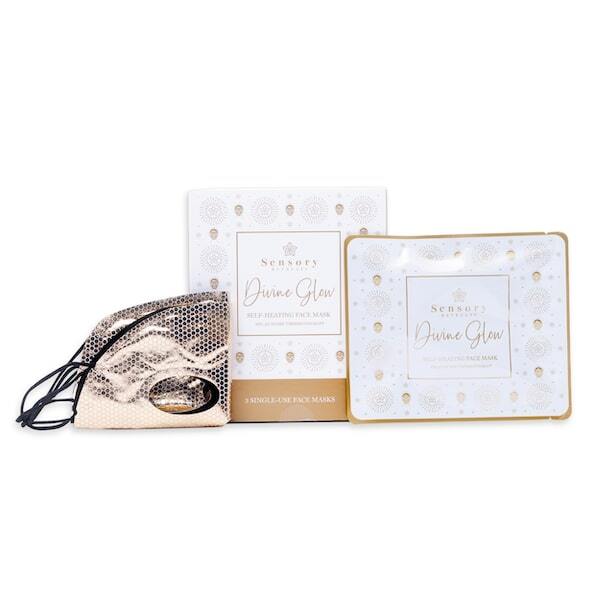 Sensory Retreats Divine Glow Self-Heating Face Masks 3Pcs