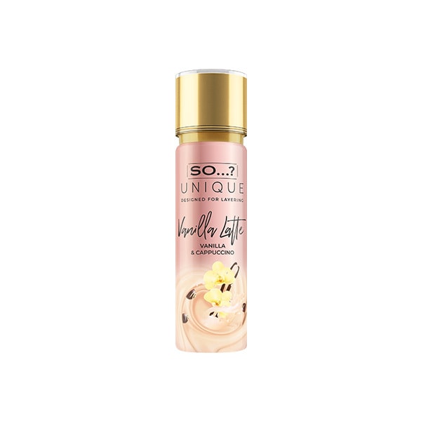 So&? Unique Vanilla Latte Body Mist 150Ml