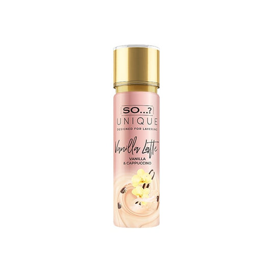 So&? Unique Vanilla Latte Body Mist 150Ml