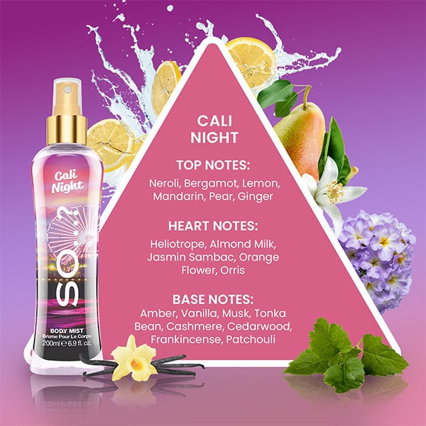 So? Cali Nights Body Mist 200Ml