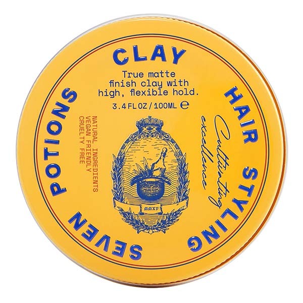Seven Potions Hair Styling Clay Firm Hold Matte Finish 100Ml