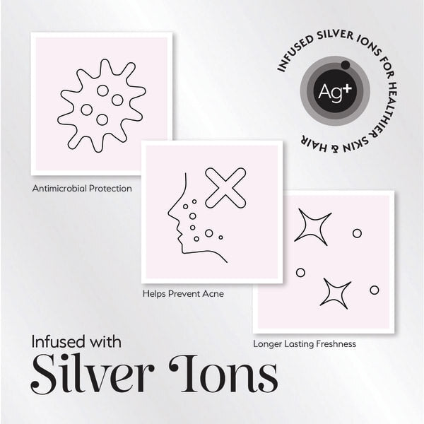 Silver Cloud Caramel Satin Giftset Infused With Silver Ions