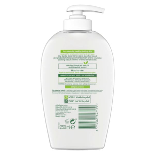 Simple Gentle Care Handwash 250Ml
