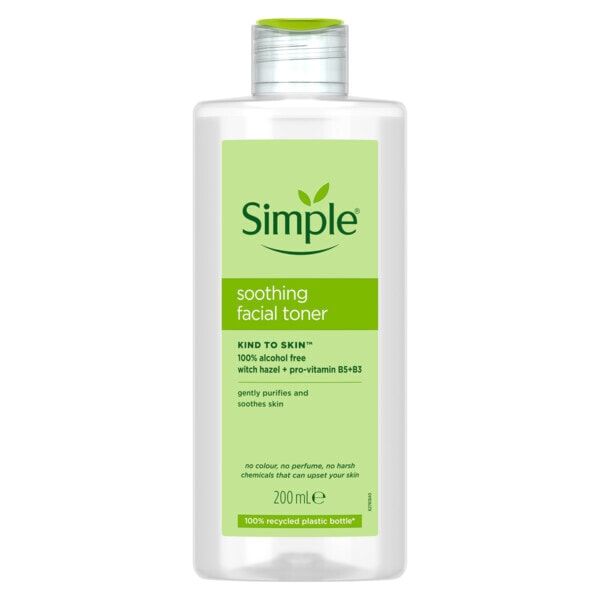 Simple Kind To Skin Soothing Facial Toner 200Ml