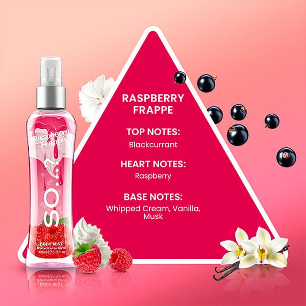 So...? Raspberry Frappe Body Mist 100Ml