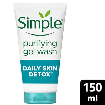 Simple Daily Skin Detox Purifying Facial Wash 150Ml