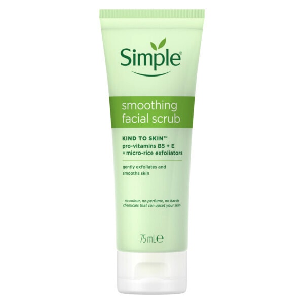 Simple Kind To Skin Smoothing Facial Scrub 75Ml
