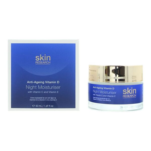 Skin Research Anti-Ageing Vitamin D Night Moisturiser 50Ml