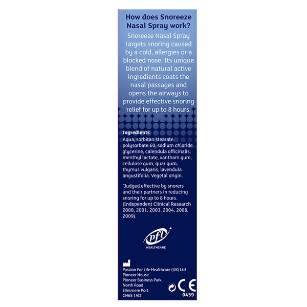 Snoreeze Nasal Spray 10Ml