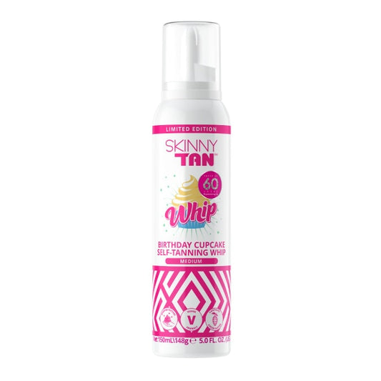Skinny Tan Birthday Cupcake Self-Tanning Whip Mousse