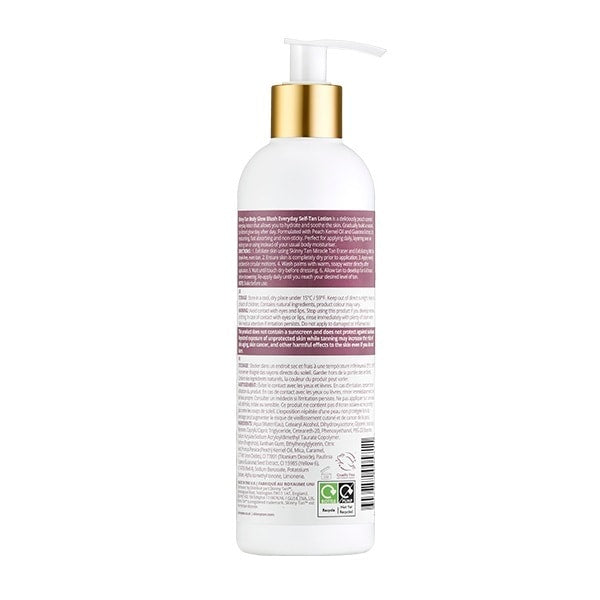 Skinny Tan Body Glow Lotion Blush Medium 280Ml