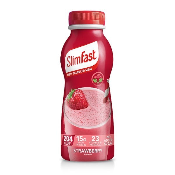 Slimfast Protein Summer Strawberry Flavour Shake 325Ml