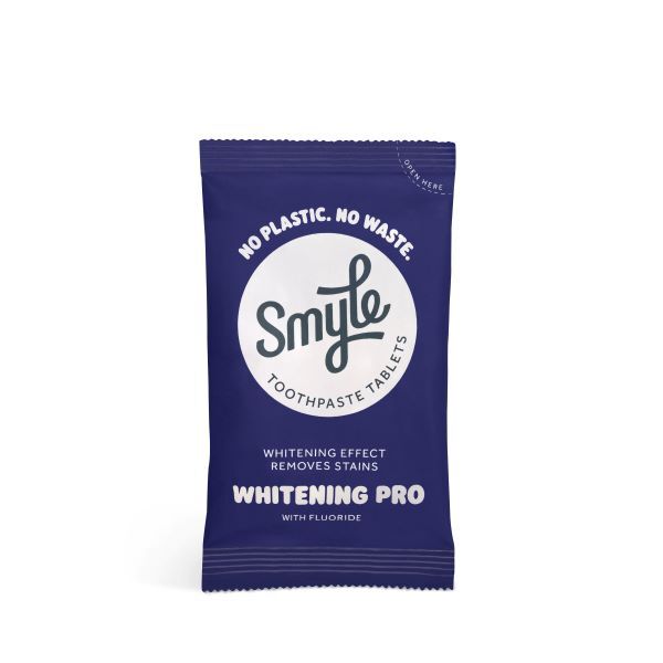 Smyle Whitening Pro. Toothpaste Tablets, 63 Tabs, Refill Pack