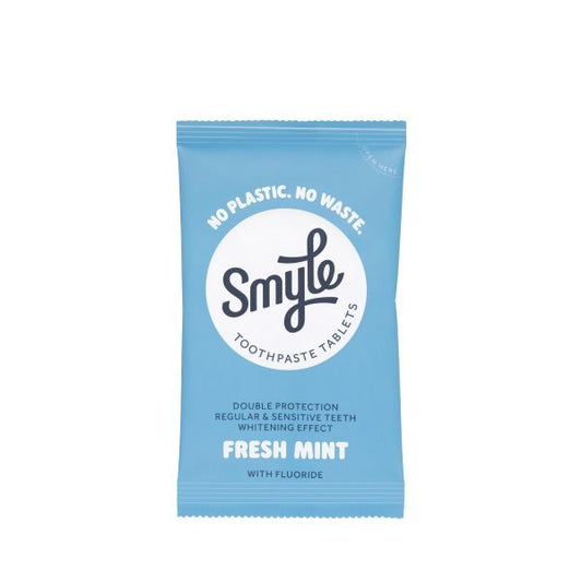 Smyle Fluoride Toothpaste Tablets, 63 Tabs, Refill Pack