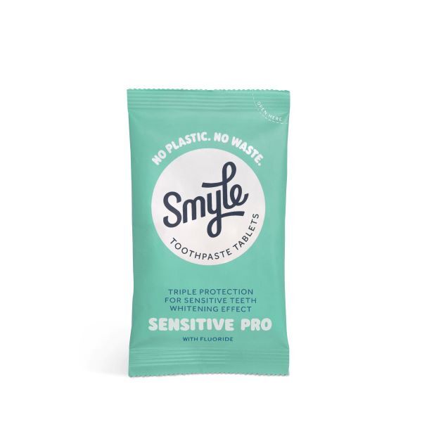 Smyle Sensitive Pro. Toothpaste Tablets, 63 Tabs, Refill Pack
