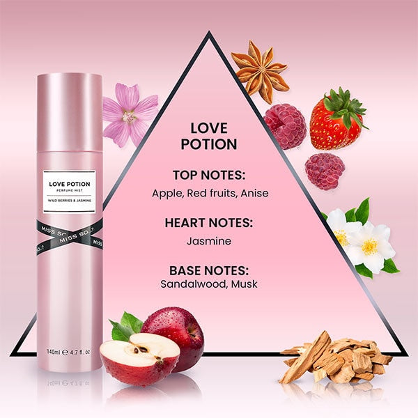 Miss So…? Love Potion Perfume Mist 140Ml