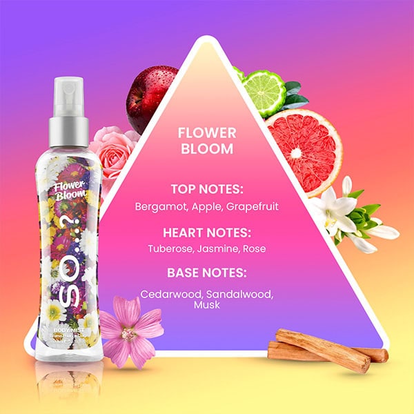 So&? Flower Bloom Body Mist