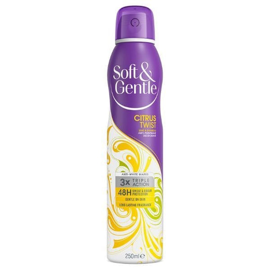 Soft & Gentle Aerosol Citrus Twist 250Ml