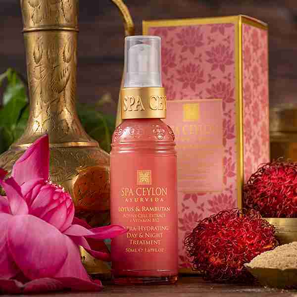 Spa Ceylon Lotus & Rambutan Ultra Hydrating Day & Night Treatment 50Ml